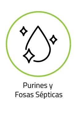 Tratamiento de purines y fosas septicas